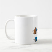 Robot Business Führungskraft Kaffeetasse (Links)