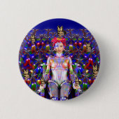 Robot Butterfly Button (Vorderseite)