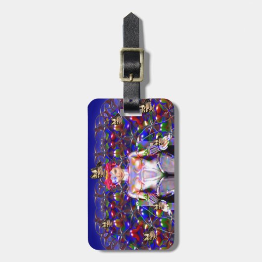 Robot Butterfly Gepäckträger Gepäckanhänger (Vorderseite vertikal)