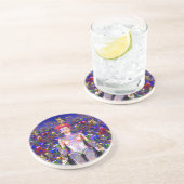 Robot Butterfly Getränkeuntersetzer (Seite)