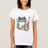 Robot Cassette Tape T-Shirt (Vorderseite)