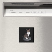 Robot Cat Vacuum Cleaner Feline Animal Niedlich Ca Magnet (In Situ (Geschirrspüler))