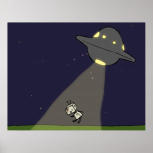 Robot-chan-entführtes Poster