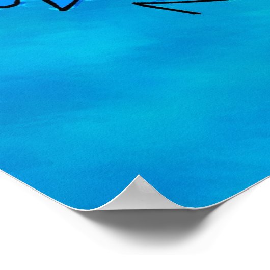 Robot-chan Sailor Poster (Ecke)