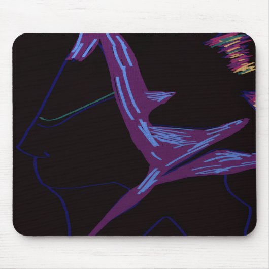 Robot Character Mousepad (Vorne)