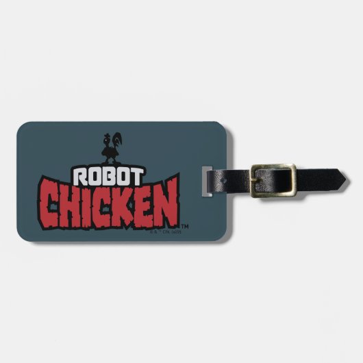 Robot Chicken Logo Gepäckanhänger (Vorderseite horizontal)