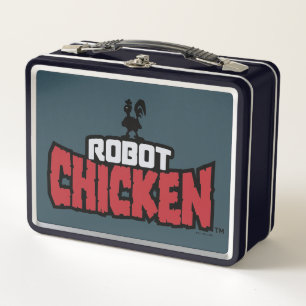 Robot Chicken Logo Metall Brotdose