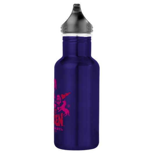 Robot Chicken Nerd Unicorn Graphic Edelstahlflasche (Rechts)