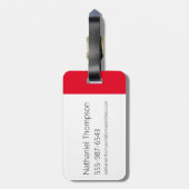 Robot Chicken Nerd Unicorn Graphic Gepäckanhänger (Rückseite vertikal)