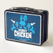Robot Chicken Nerd Unicorn Graphic Metall Brotdose (Rückseite)