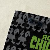 Robot Chicken Silhouette Pattern Strandtuch (Beispiel)