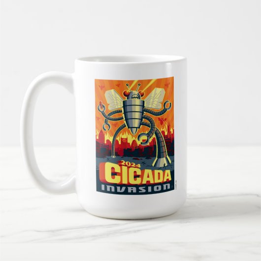 Robot Cicada Kaffeetasse (Links)