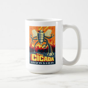 Robot Cicada Kaffeetasse