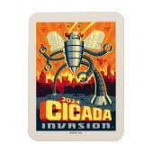 Robot Cicada Magnet (Vertikal)