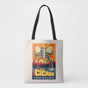 Robot Cicada Tasche