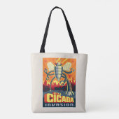 Robot Cicada Tasche (Rückseite)