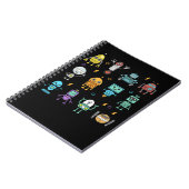 Robot Collection Funny Robotics Notizblock (Linke Seite)