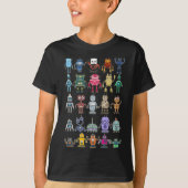 Robot Collection Science Technology Robots T-Shirt (Vorderseite)