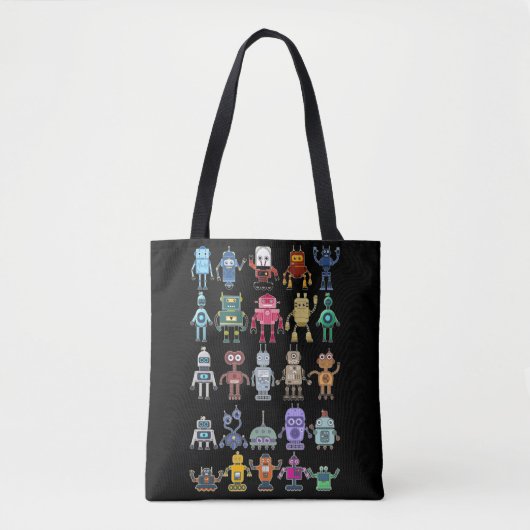 Robot Collection Science Technology Robots Tasche (Vorderseite)