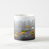 Robot Construction Worker Kaffeetasse (Mittel)