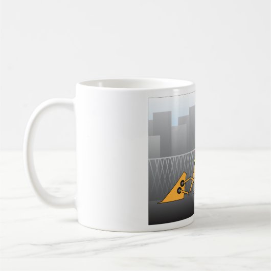 Robot Construction Worker Kaffeetasse (Links)