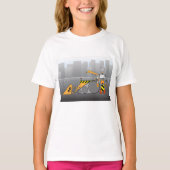 Robot Construction Worker T-Shirt (Vorderseite)