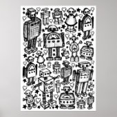 Robot Crowd Poster (Vorne)