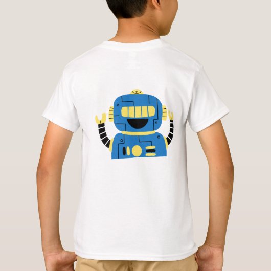 Robot Custom T-Shirt (Rückseite)