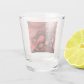 Robot Dance Schnapsglas (Rückseite)