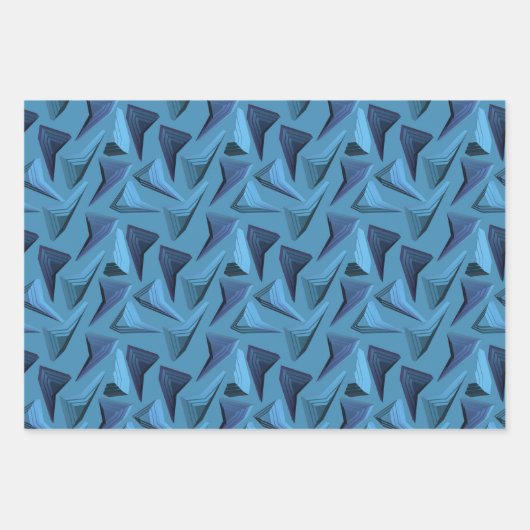 Robot Decon Geschenkpapier Set (Vorderseite 3)