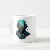 Robot Design Kaffeetasse (Vorderseite Links)