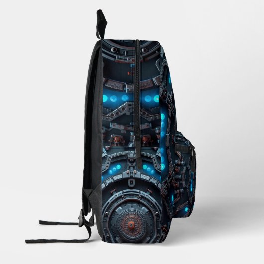 Robot Design Rucksack – Trendiger Tech Style Bag (Links)