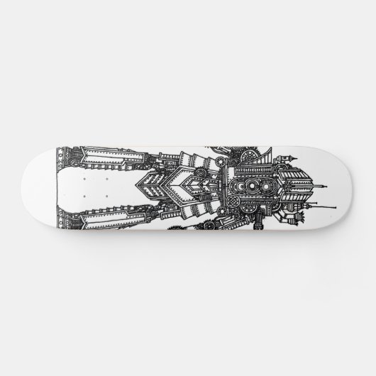 Robot Desk Skateboard (Horizontal)
