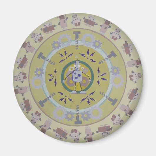 Robot Dial Magnet (Vorne)