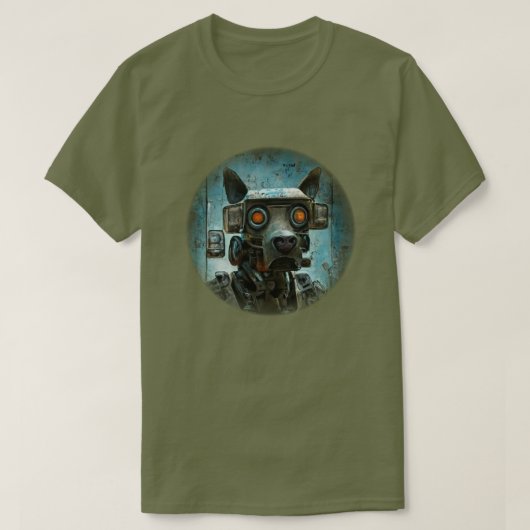 Robot Dog T - Shirt (Design vorne)