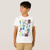 Robot Doodles T-Shirt (Vorne ganz)