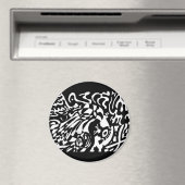 "Robot Dreams" Abstrakte Kunst im B&W Magnet (In Situ (Geschirrspüler))