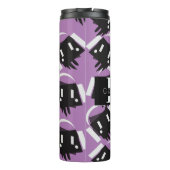 Robot Dripping Music Producer Night Club Thermosbecher (Rückseite)