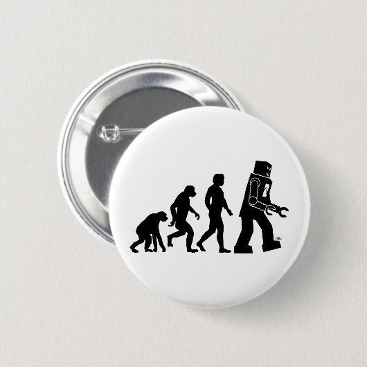 Robot-Evolution Button (Vorne & Hinten)