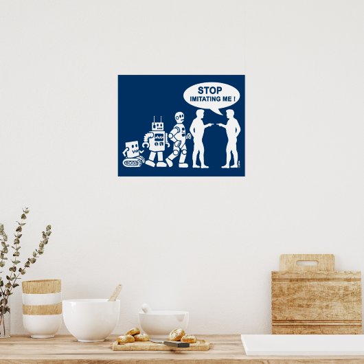 Robot-Evolution Poster (Küche)
