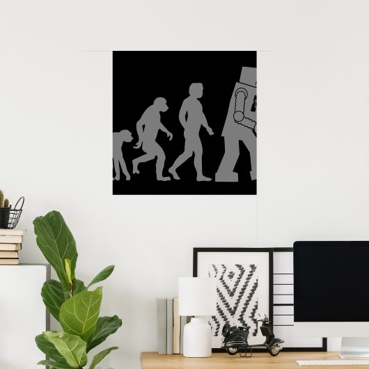 Robot Evolution Poster (Heimbüro)