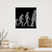 Robot Evolution Poster (Küche)