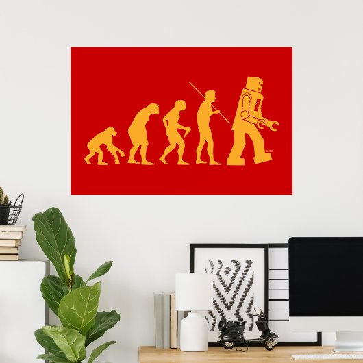 Robot Evolution Poster (Heimbüro)