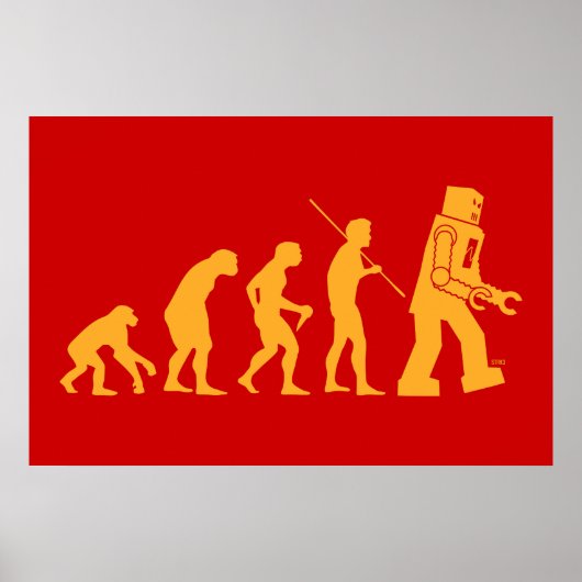 Robot Evolution Poster (Vorne)