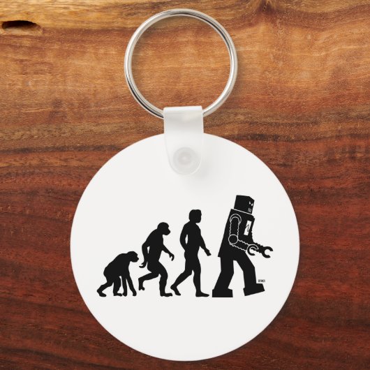 Robot Evolution Schlüsselanhänger (Vorderseite)