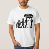 Robot-Evolution T-Shirt (Vorderseite)