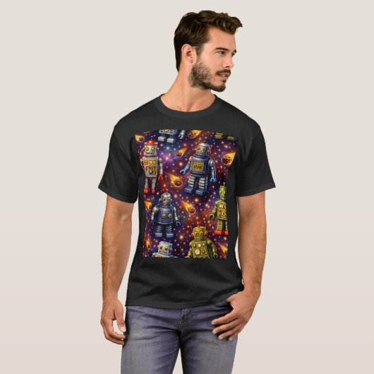 Robot exploration cos T-Shirt (Vorne ganz)