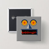 Robot-Face-Button Button (Vorne & Hinten)