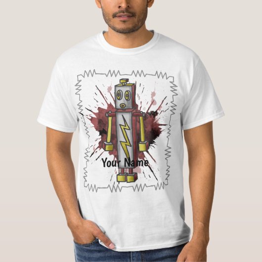 Robot Five T - Shirt (Vorderseite)