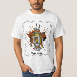 Robot Four T - Shirt